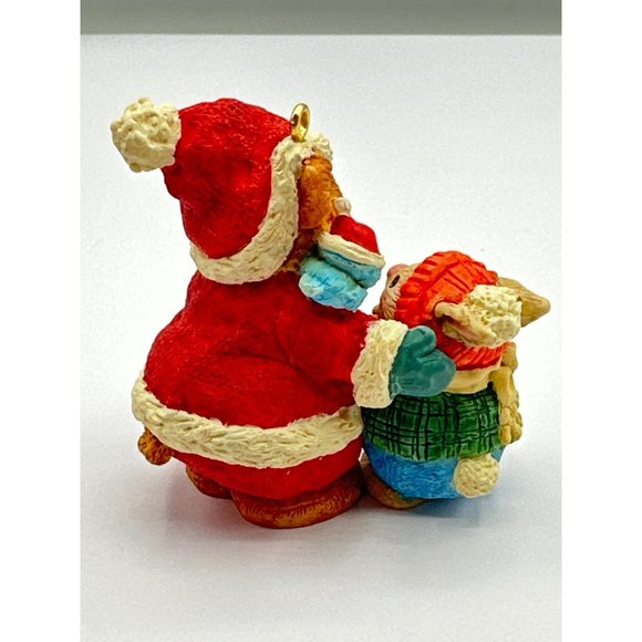 Mary's Bears Hallmark Keepsake Ornament Christmas is for Sharing Dated 1999 Vint - Picture 4 of 8